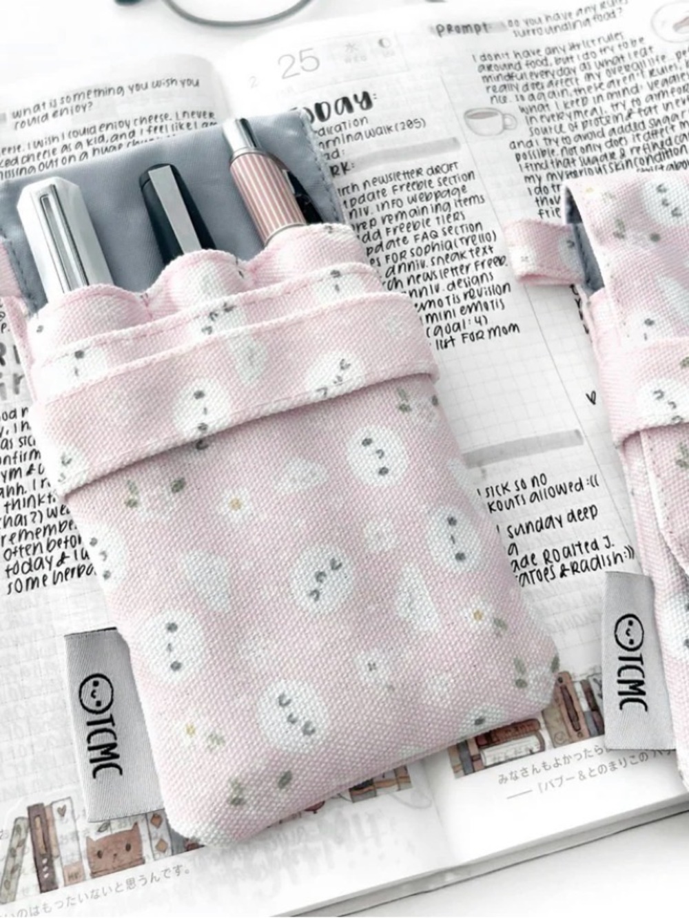 TheCoffeeMonsterzCo Ballerina Pink - Fountain Pen Case